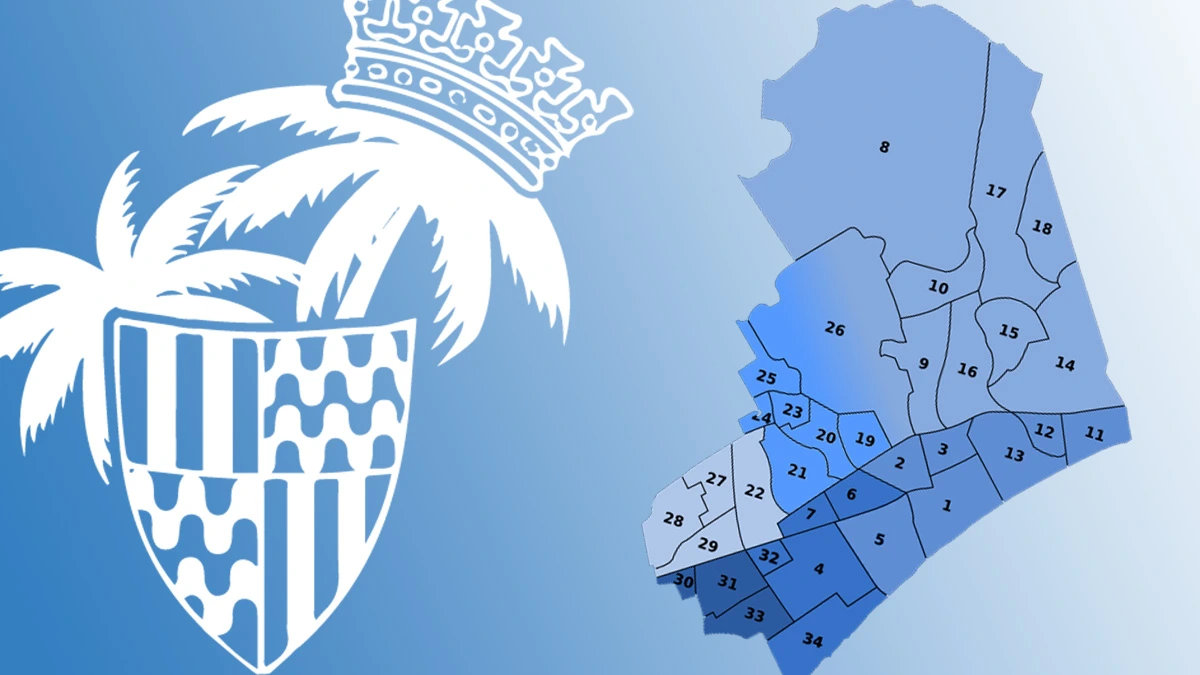 Todos los barrios de Badalona