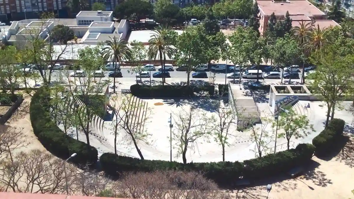 Parque del gran sol Badalona Dirección parques de Badalona